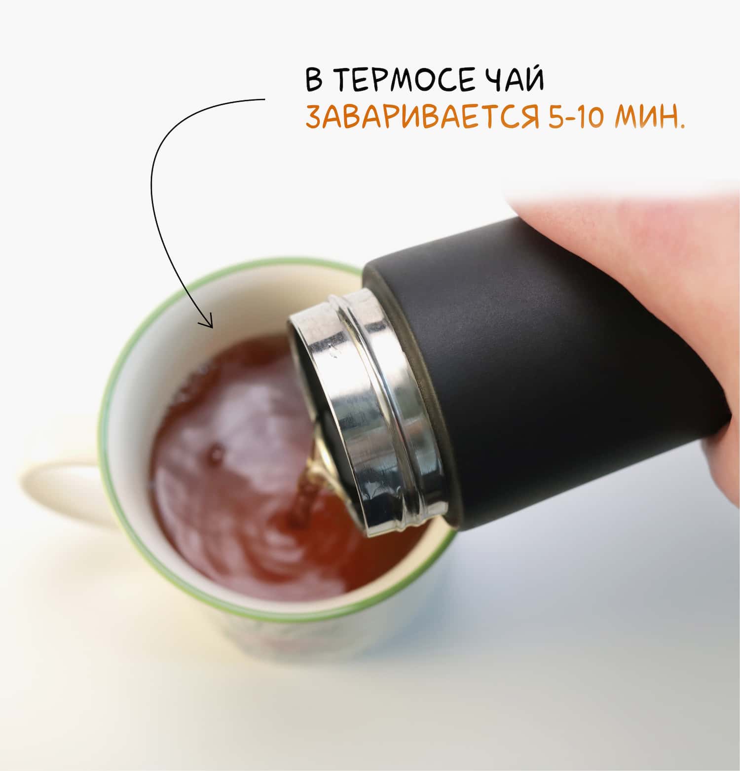 Сколько времени заваривать чай в термосе? Неужели кто-то на самом деле не знает, что практически любой чай заваривается пять минут. Ну максимум десять.